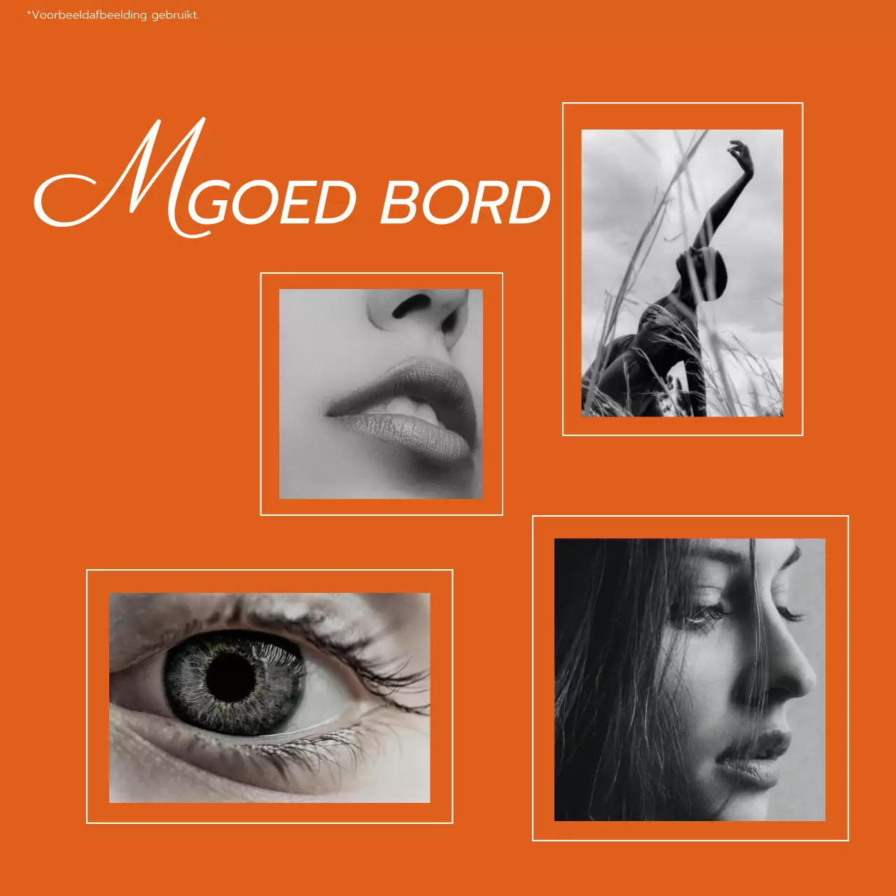 Oranje en wit Trend Modern Lifestyle en Trevel Blog Promotie