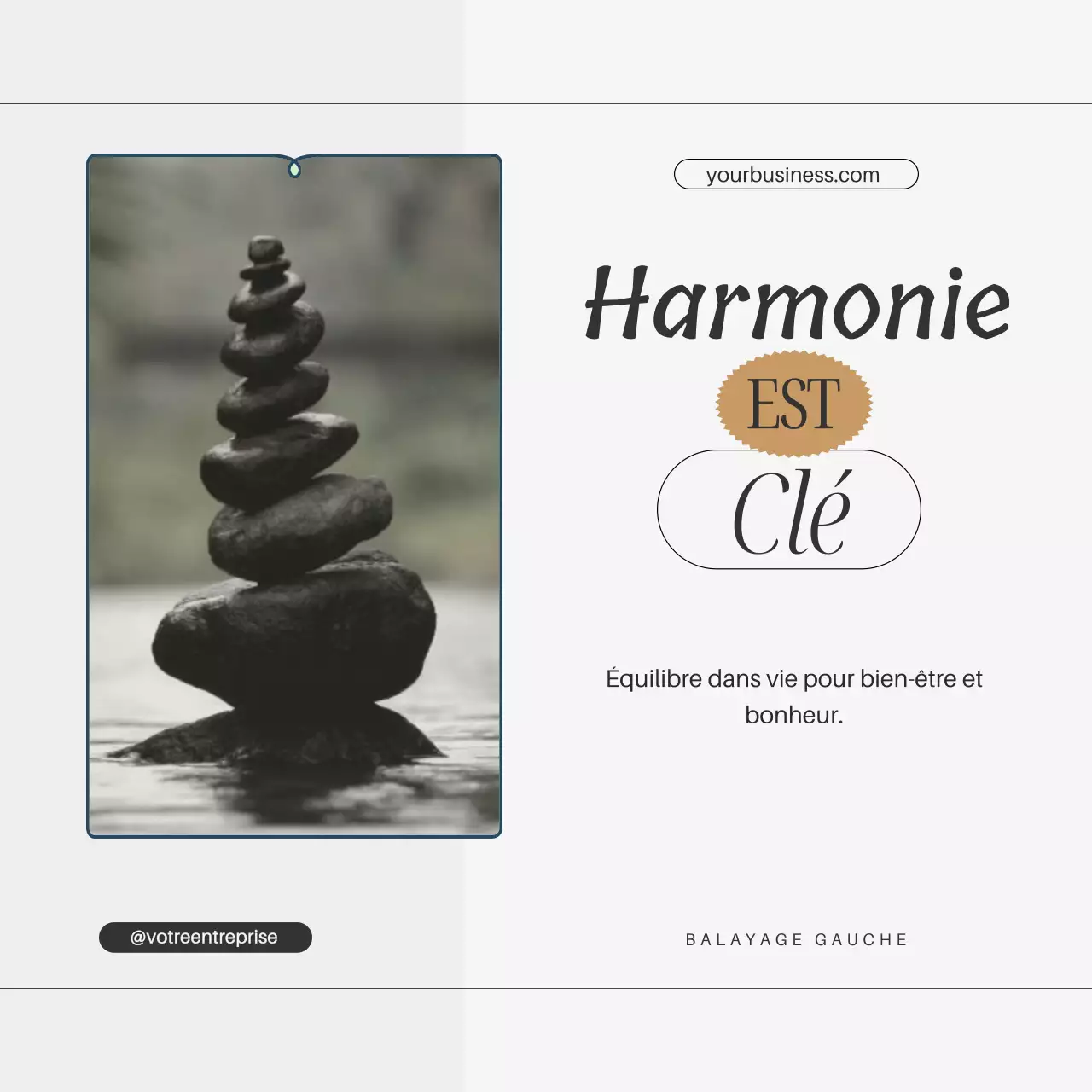 Gris Or Contenu minimal Conseils pour un mode de vie sain Carrousel de posts Instagram
