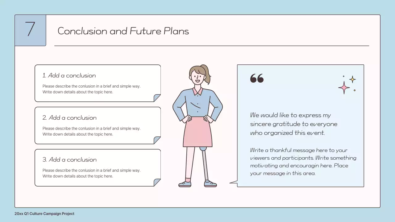 Blue Minimal Disability Report Presentation