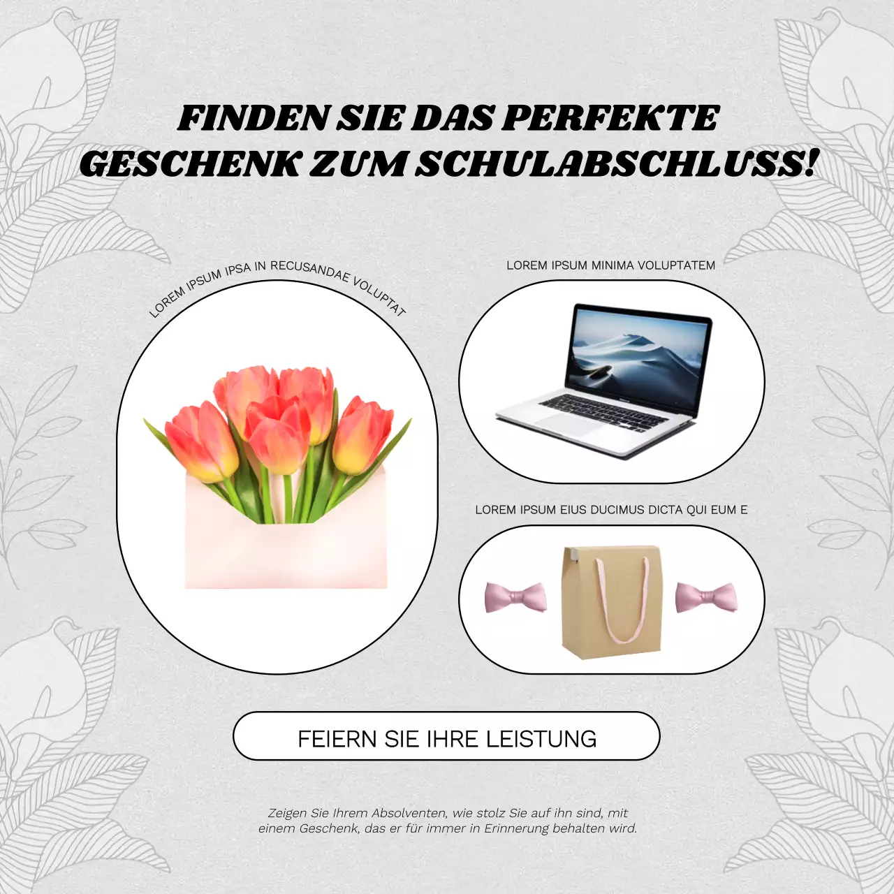 Beige Natürliche Graduierung Saisonförderung