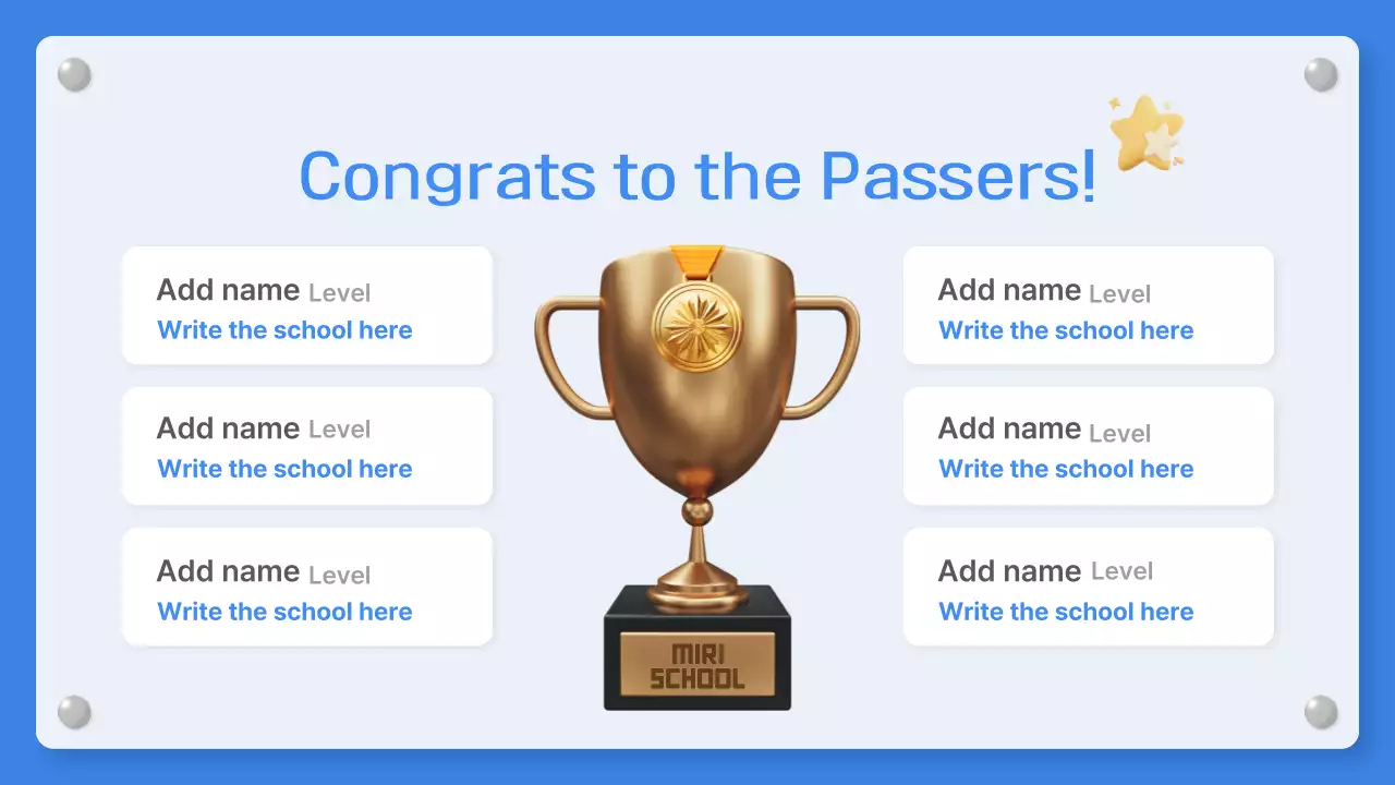 Blue Modern News Announcement Presentation