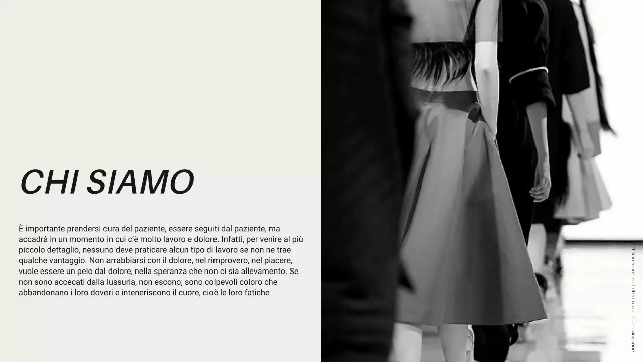 Un'introduzione alla guida dei marchi della moda moderna in bianco e nero