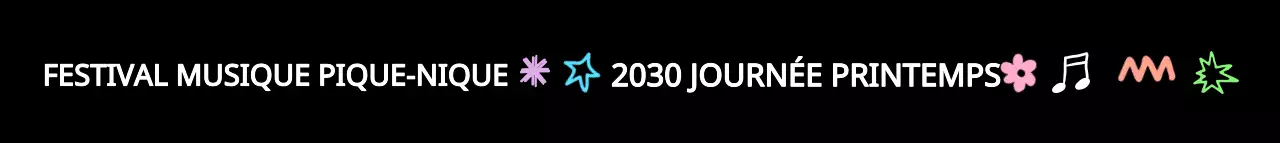 Pour le personnel coloré du festival