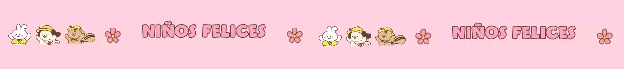 Happy Children's Welfare Foundation con loza y cachorros y ardillas