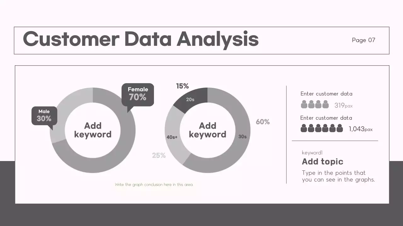 Grey Modern Market Report Document Presentation
