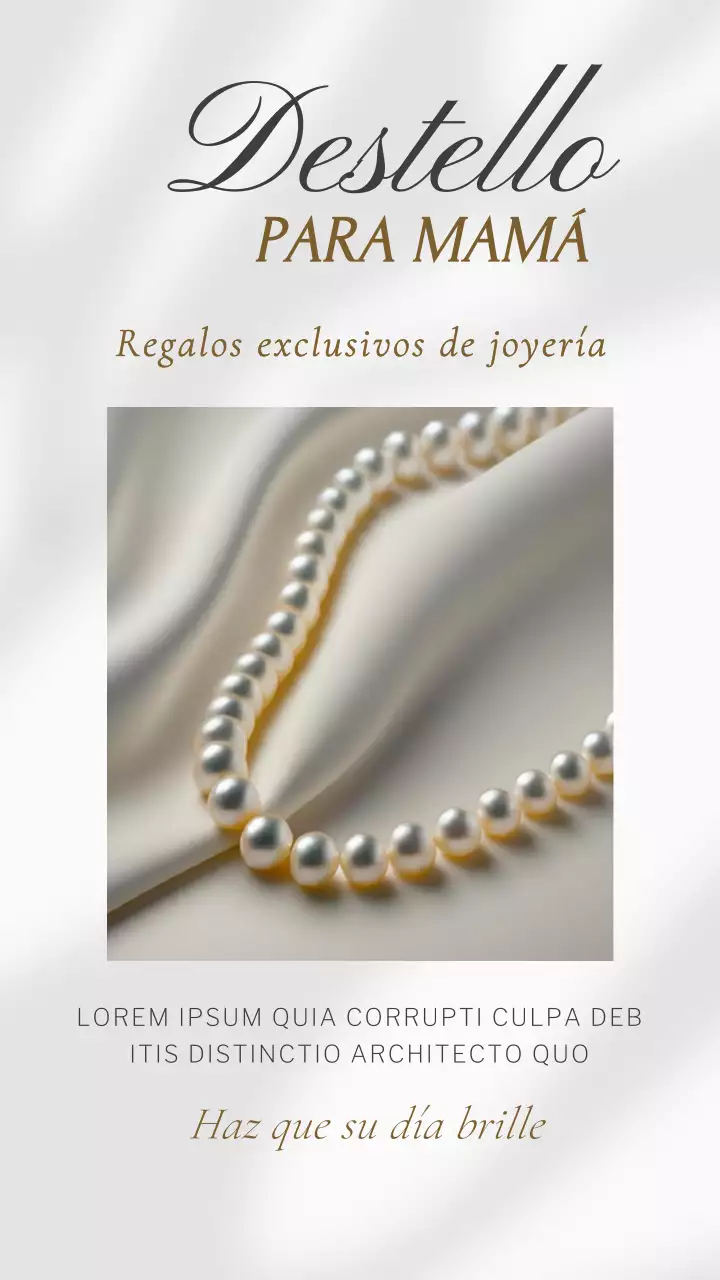Promoción Marfil Elegante Día de la Madre