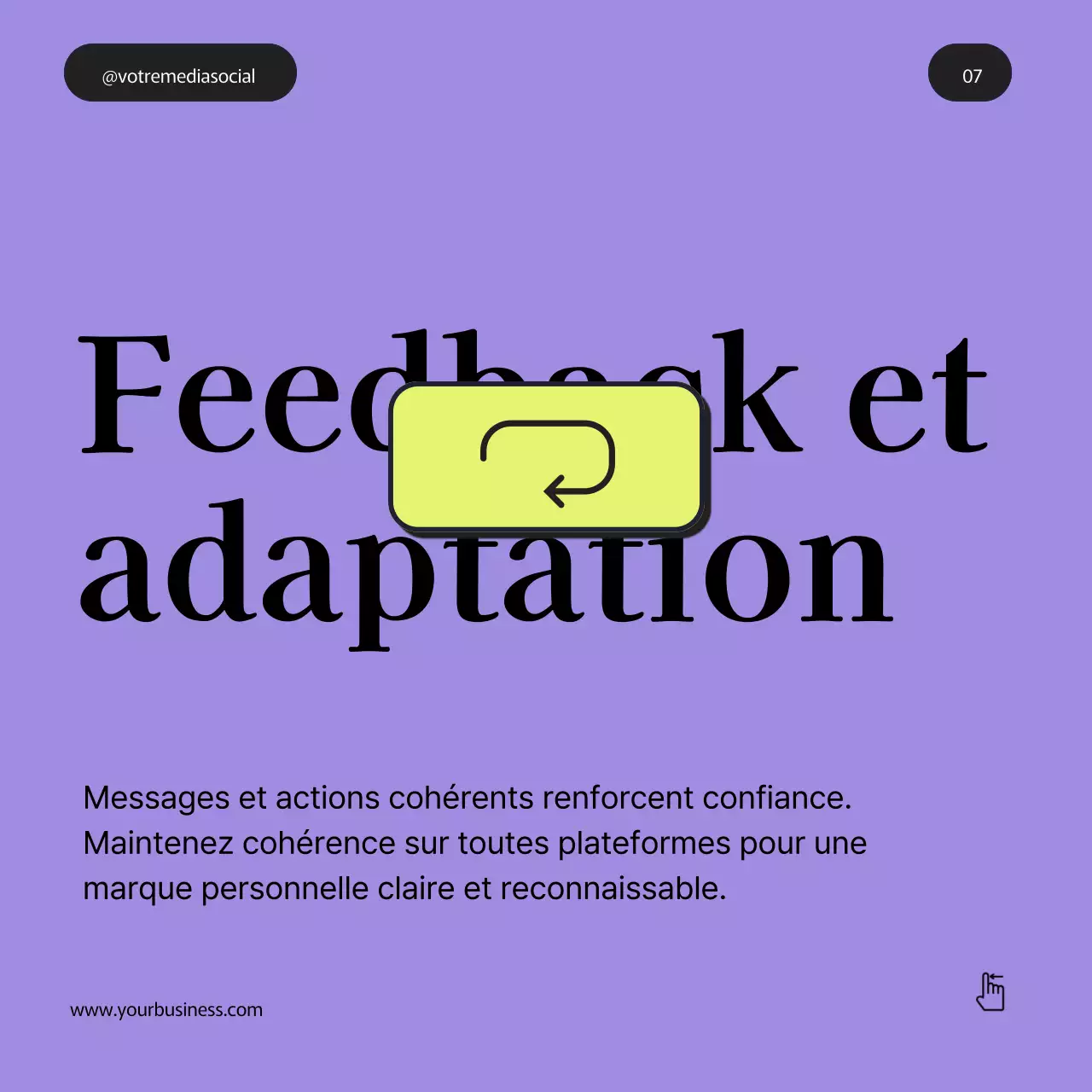 Gris Violet Vert Gras Minimal Personal Branding Tips Instagram Carousel Post