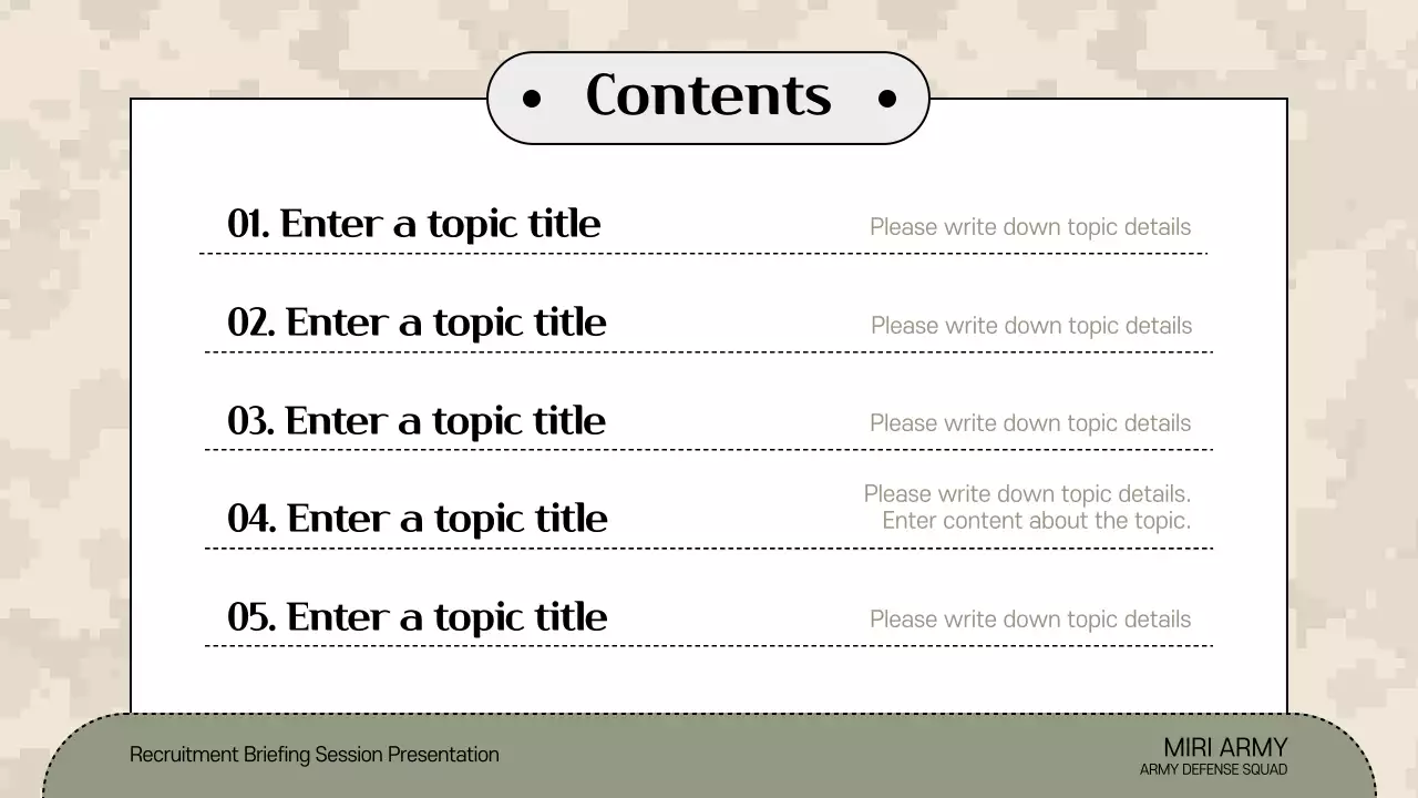 Beige Traditional Recruitment Guide Presentation