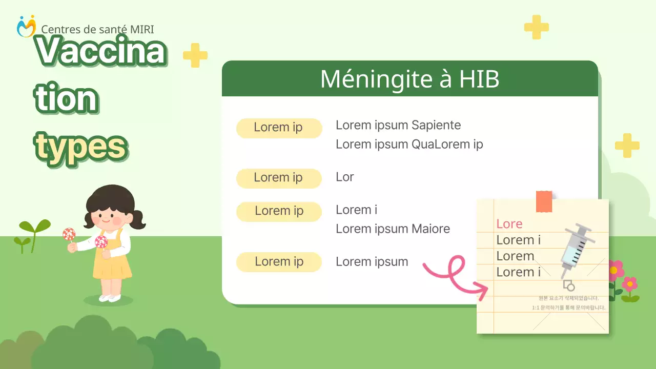 Guide pour la vaccination des enfants contre la rougeole et la jaunisse