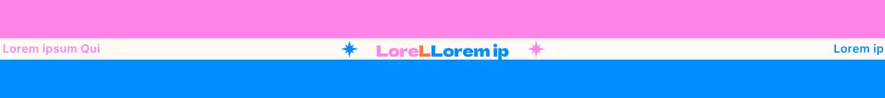 Riemengestaltung mit Typografie und oberen und unteren Linien