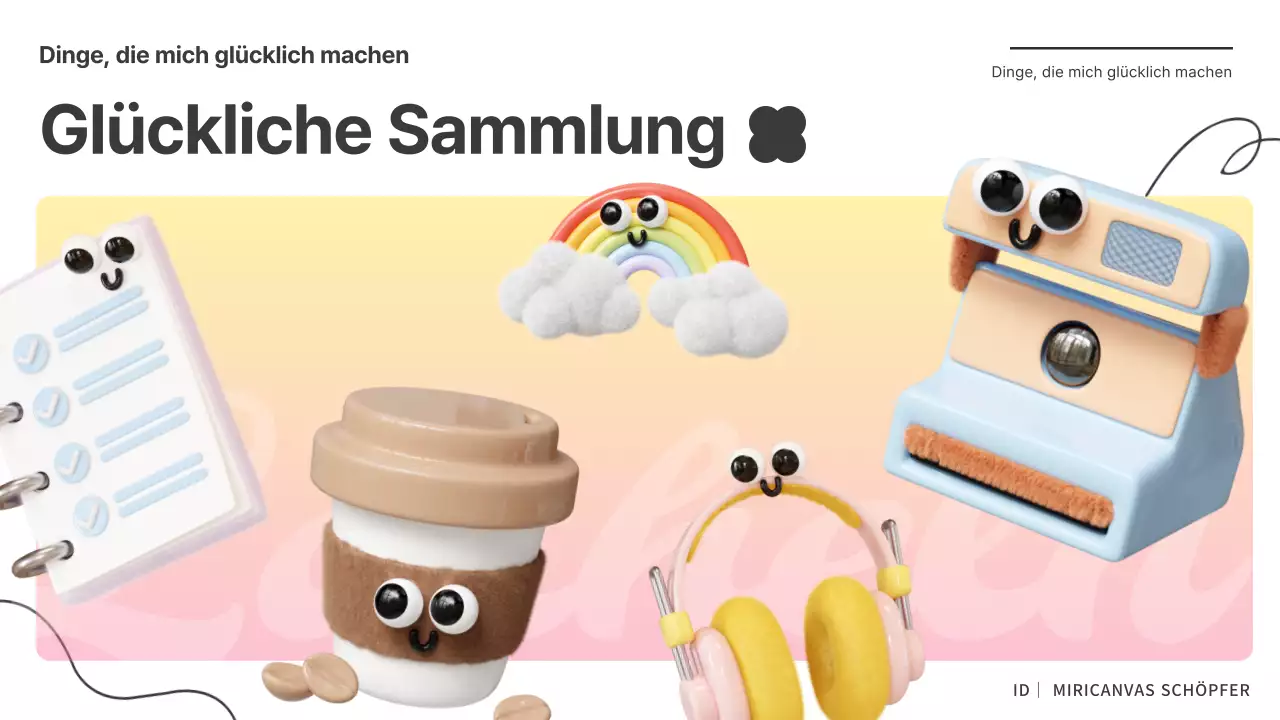 Glücksfaktor 3D-Softmaterial