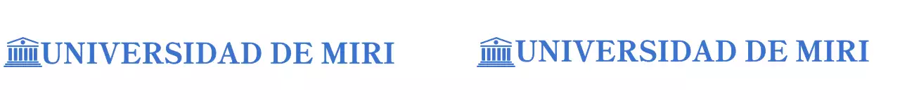 Correa azul para tarjeta de visita promocional universitaria