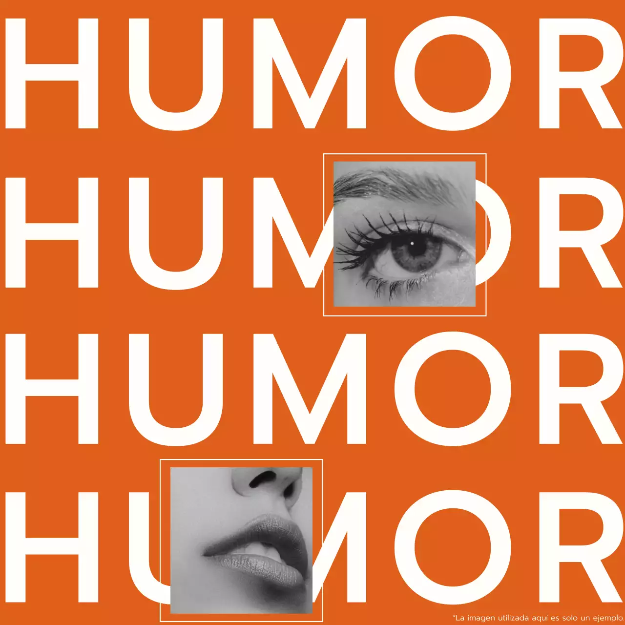 Tendencia en naranja y blanco Estilo de vida moderno y promoción del blog Trevel