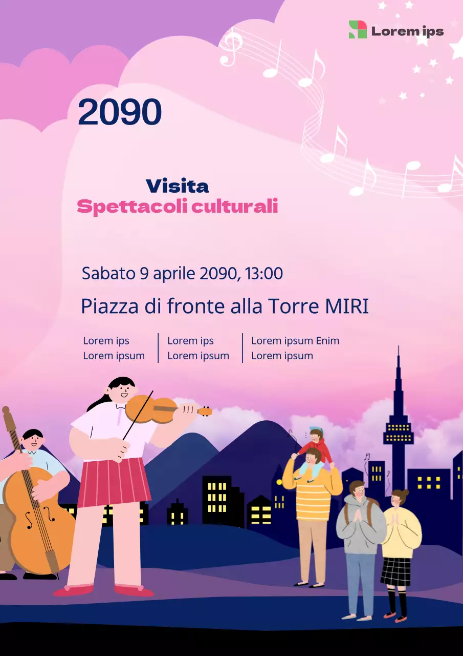 Promuovere le accoglienti performance culturali di Pink e Borah