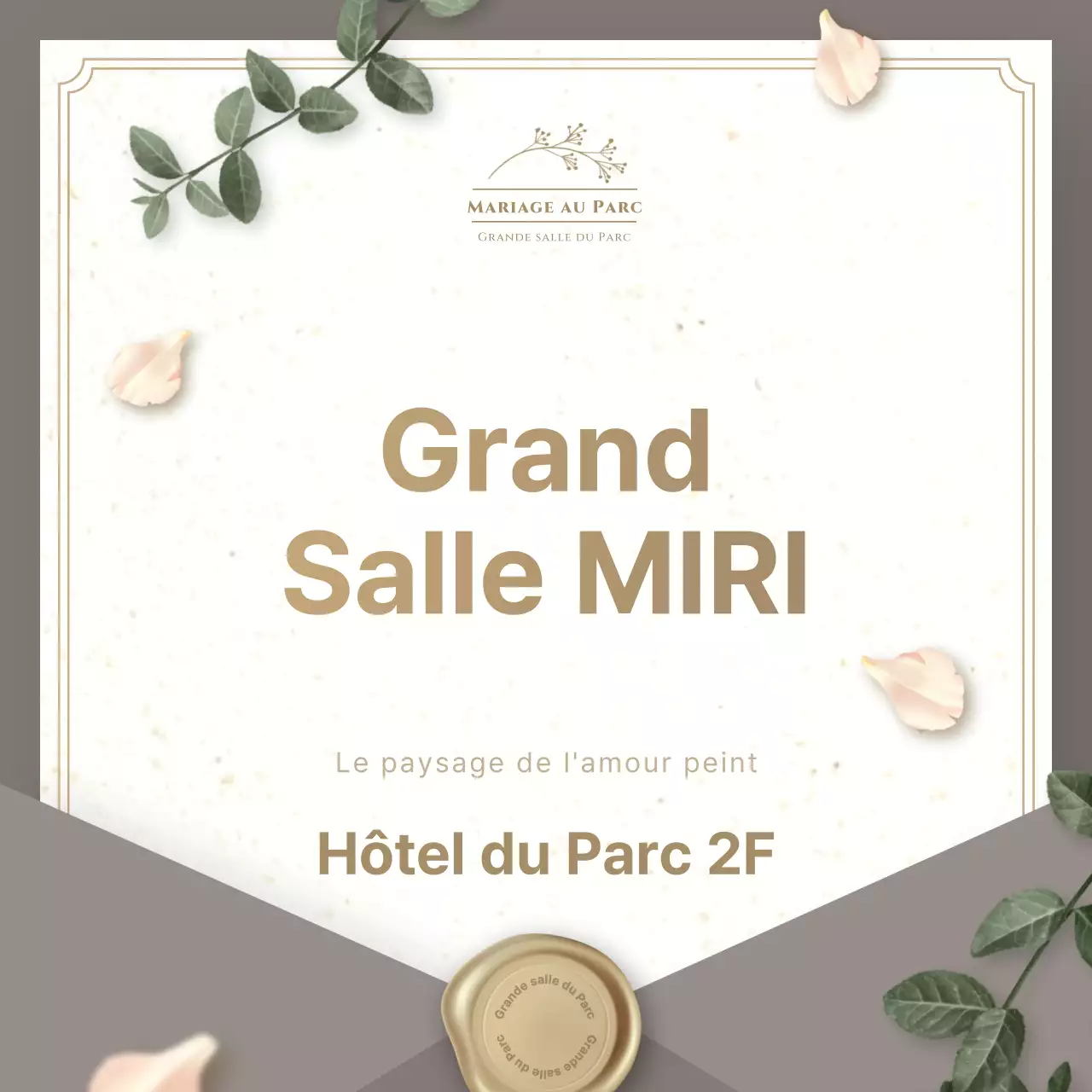 Le luxueux lieu de mariage de Gold Point ad