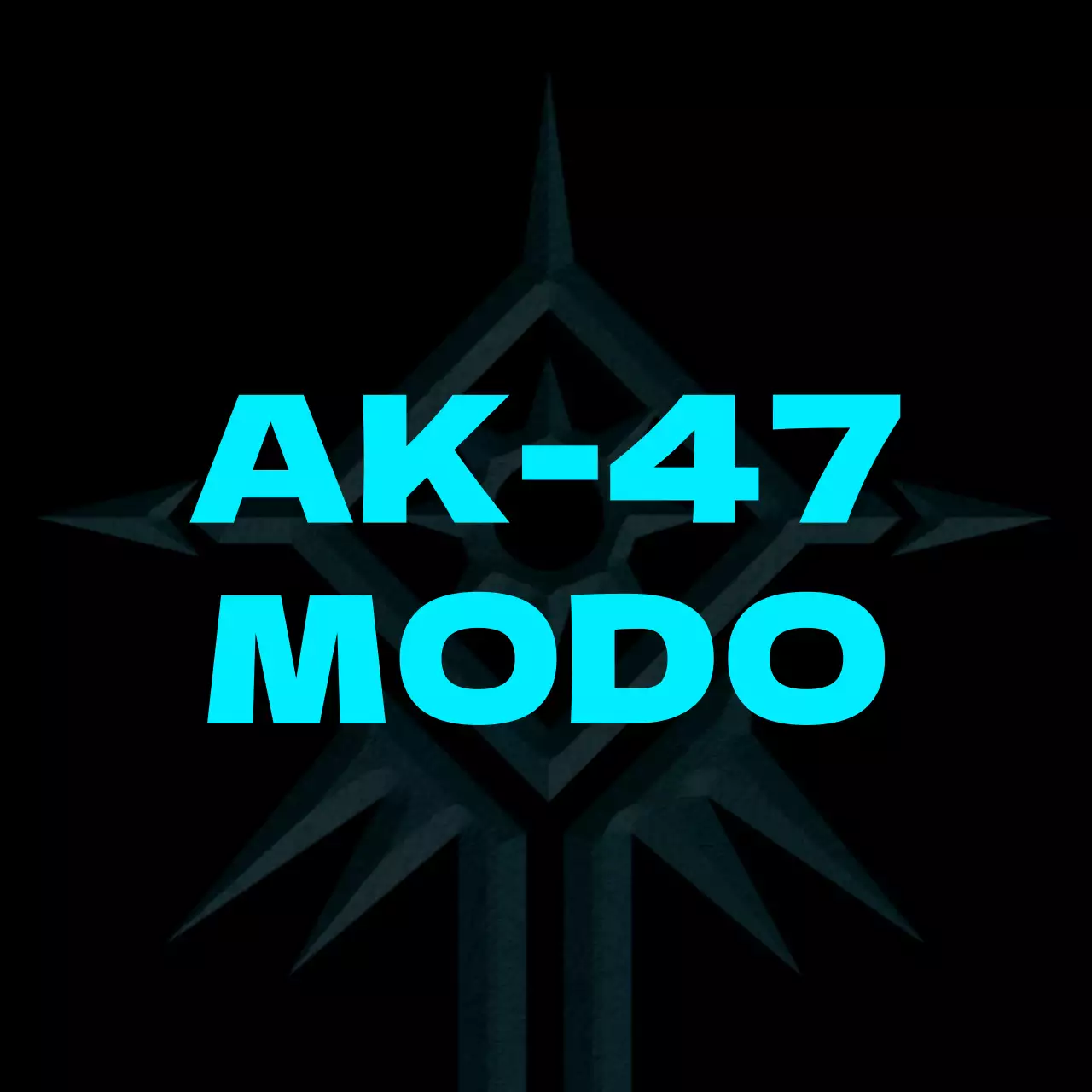 Promover un canal de juegos ciberpunk en neón y negro