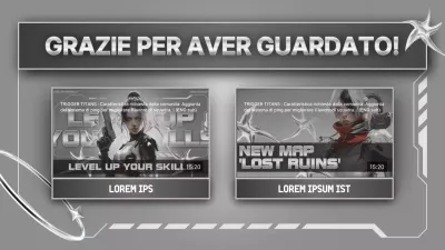 Copertina di uscita del video di gioco fantascientifico in bianco e argento