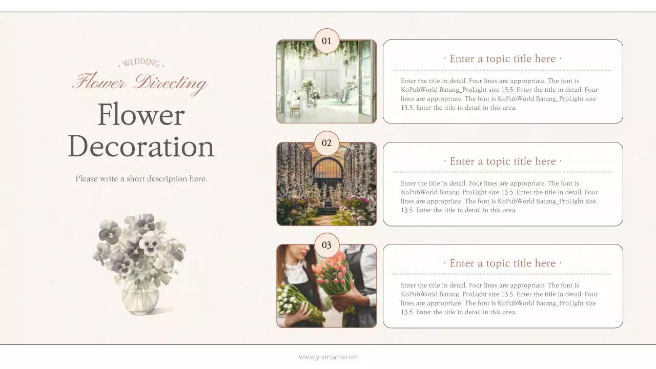 Beige Elegant Wedding Plan Presentation