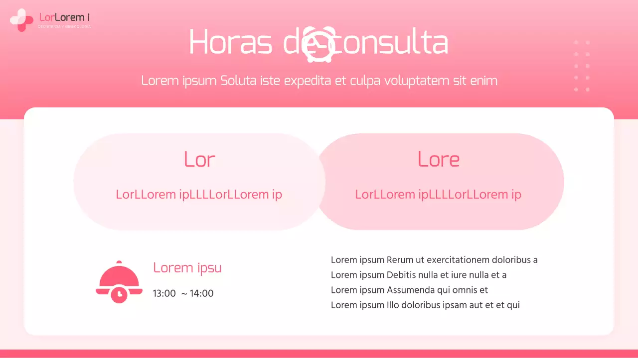 Sencillos anuncios de maternidad en rosa y rosa fuerte