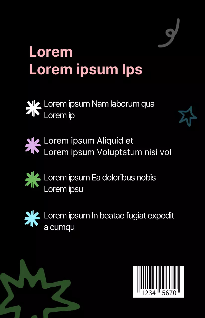 Festival multicolore Festival Illustration Concept Staff