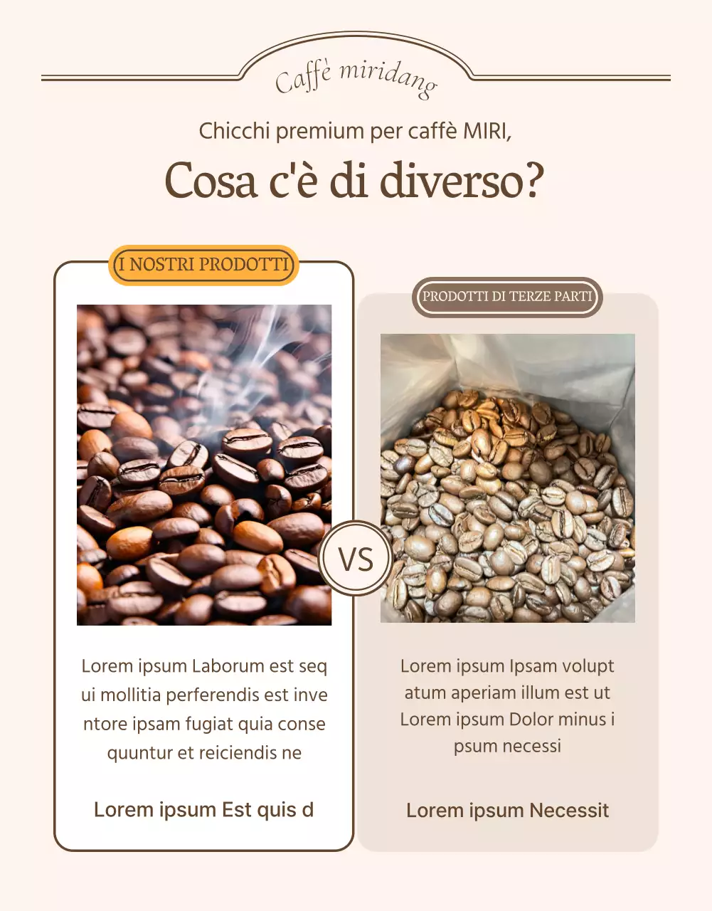 Promuovere una caffetteria-panetteria di concezione vintage in avorio e beige