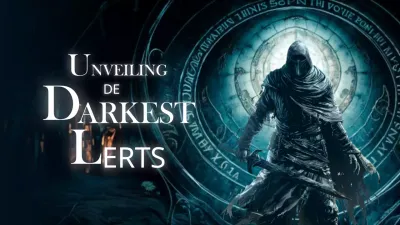 Blauw en zilver Middeleeuwse Fantasy-strategie Video Cover