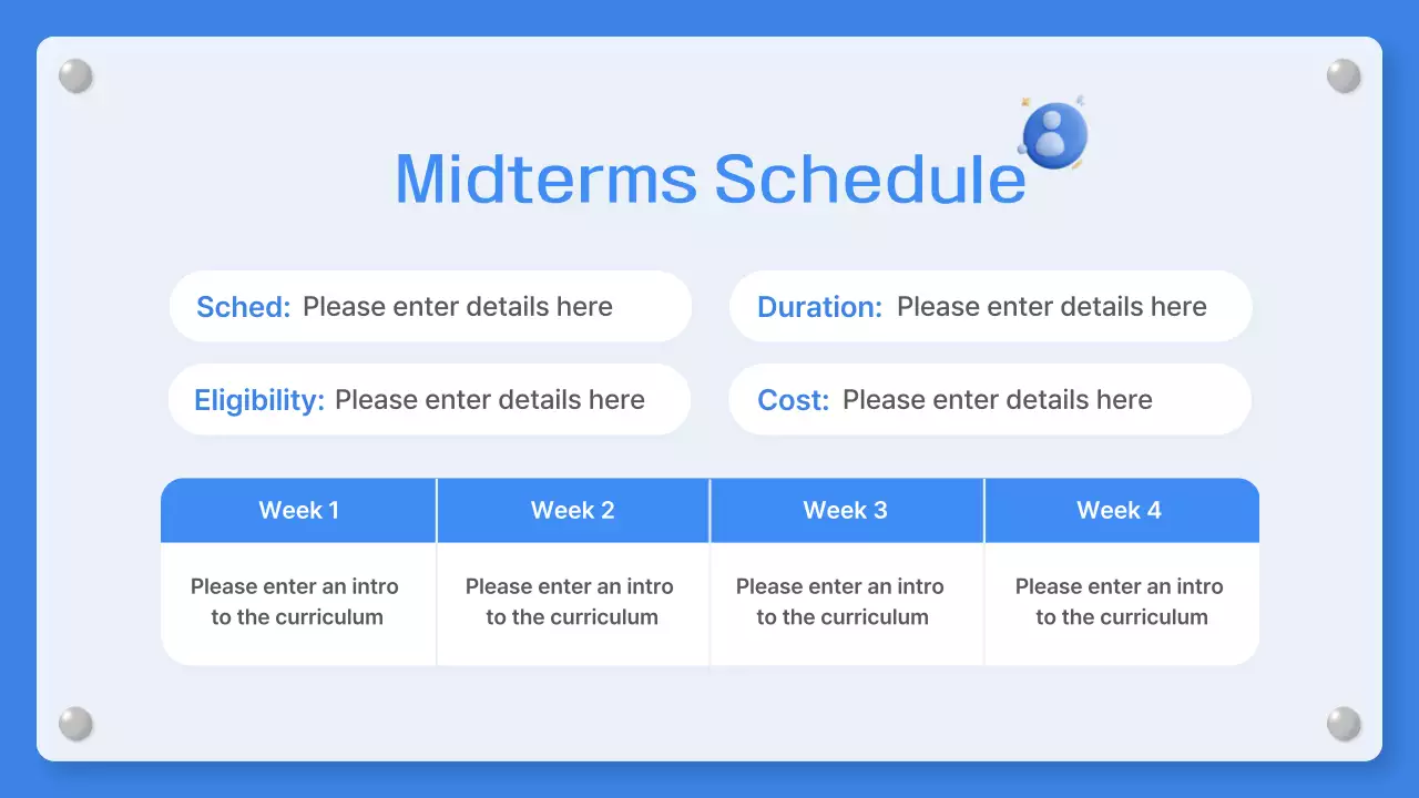 Blue Modern News Announcement Presentation