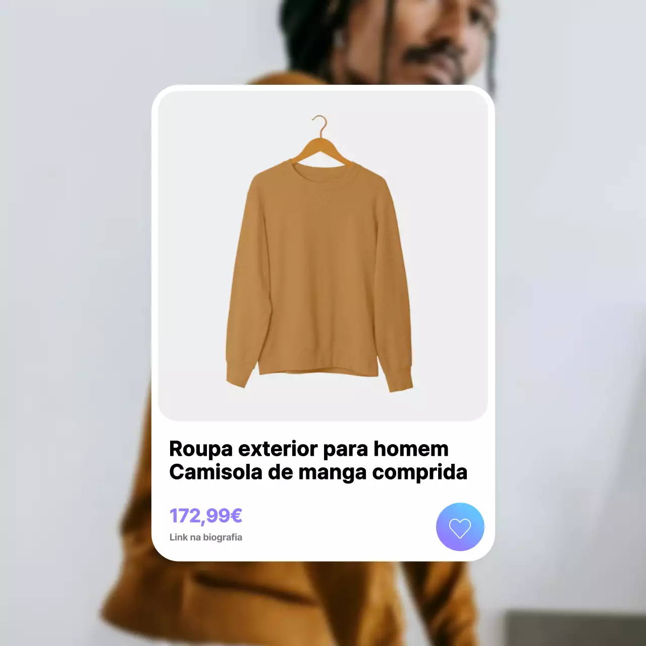 Roxo Azul Moderno Campanha de coleção de promoção de produtos