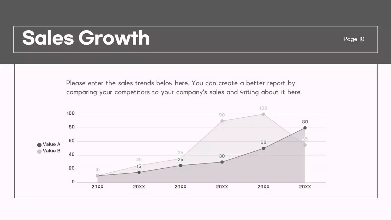 Grey Modern Market Report Document Presentation