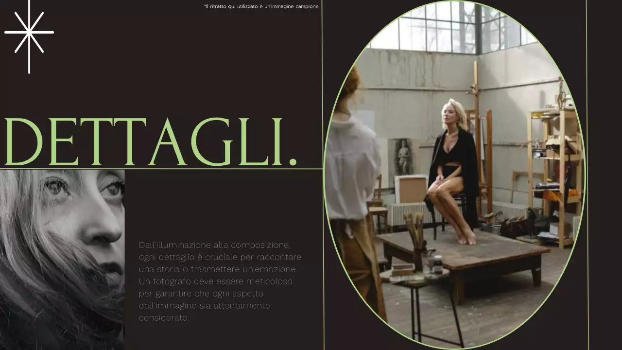 Bianco e nero, lime e moderno, elegante, tendenza geometrica Servizi fotografici Introduzione dell'azienda