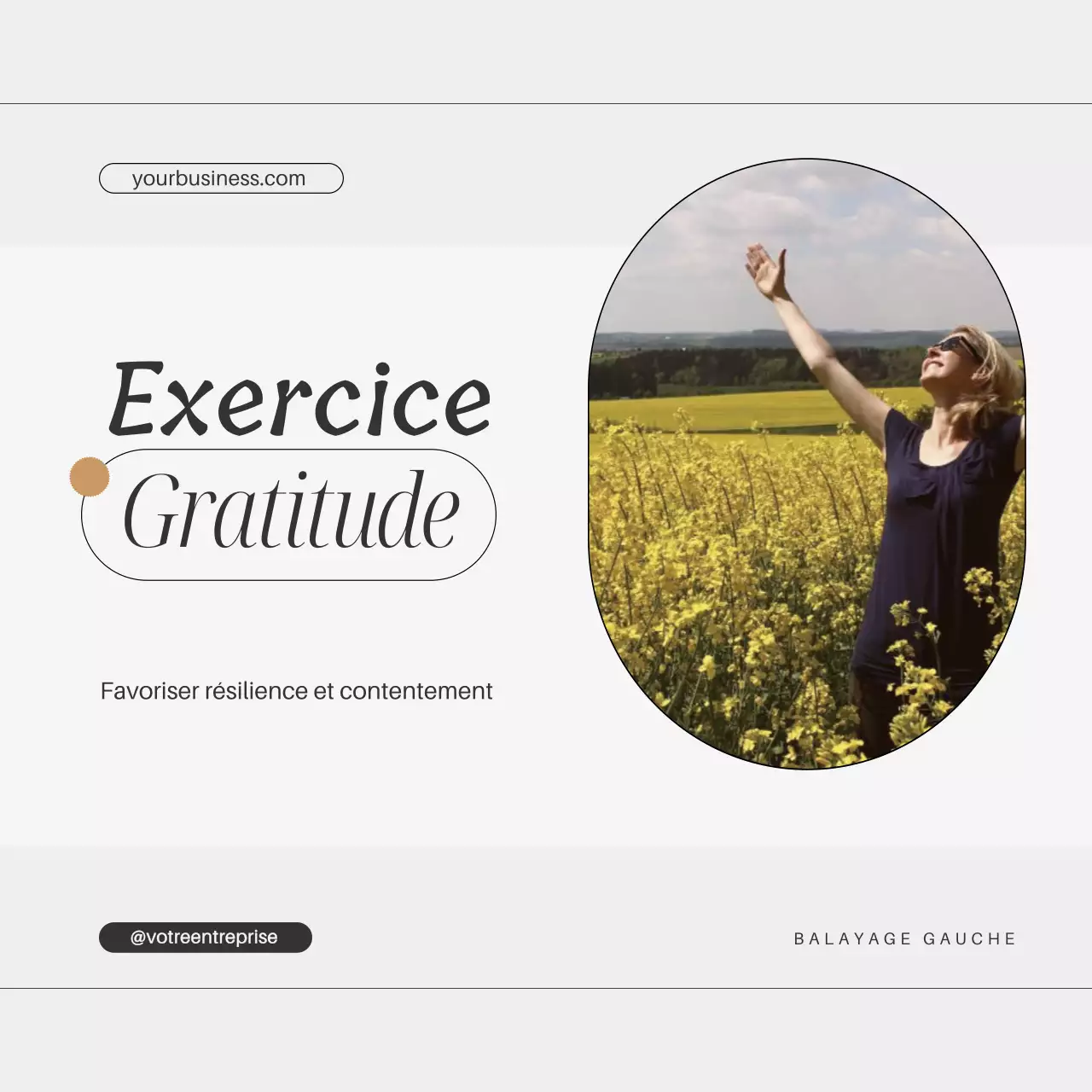 Gris Or Contenu minimal Conseils pour un mode de vie sain Carrousel de posts Instagram