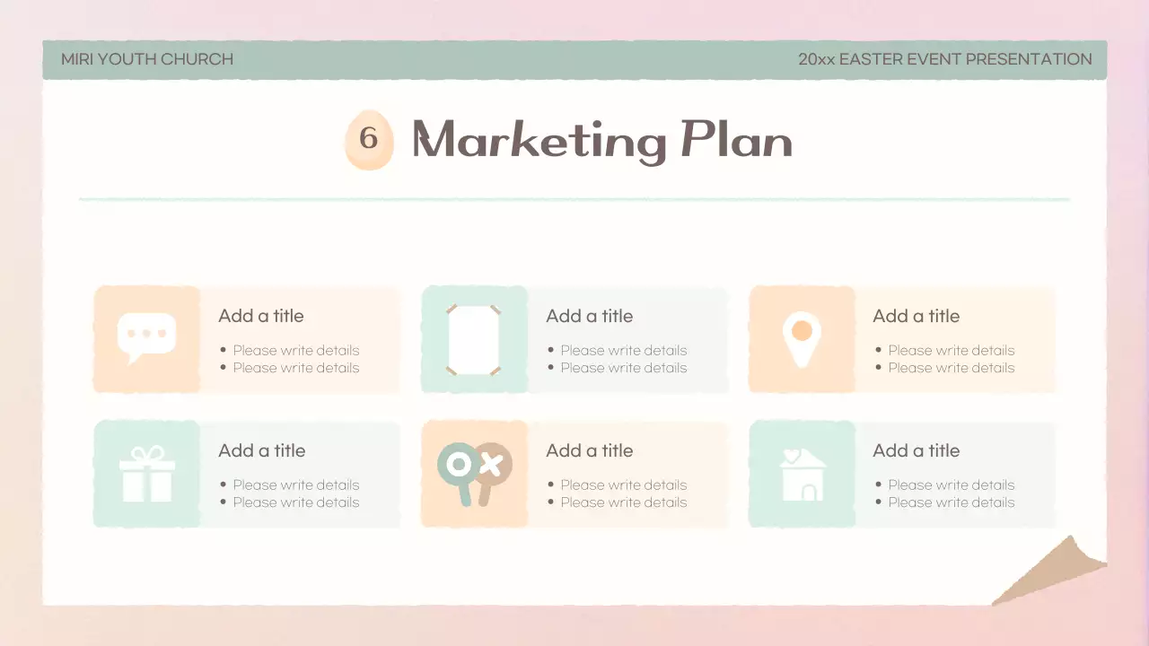 Beige Traditional Easter Event Presentation