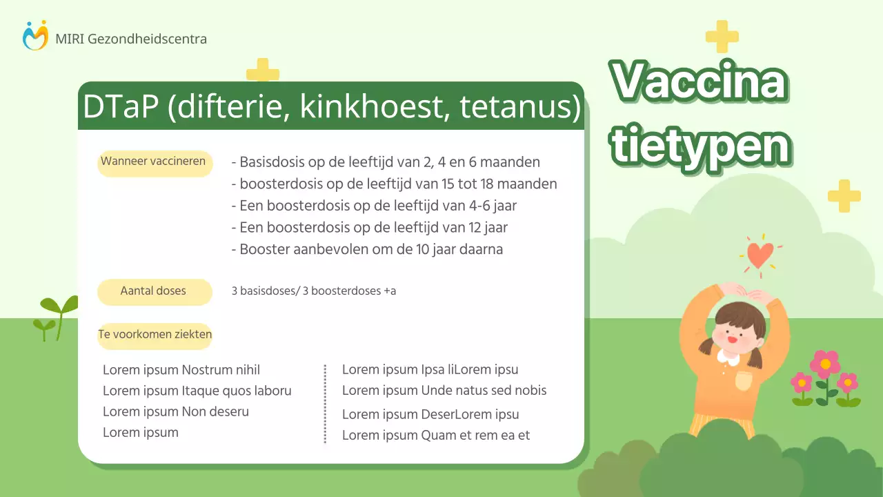 Een handleiding voor het vaccineren van kinderen tegen mazelen en geelzucht