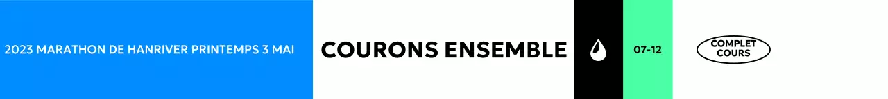 Le design de la courroie se caractérise par des formes et une typographie codées en couleur.