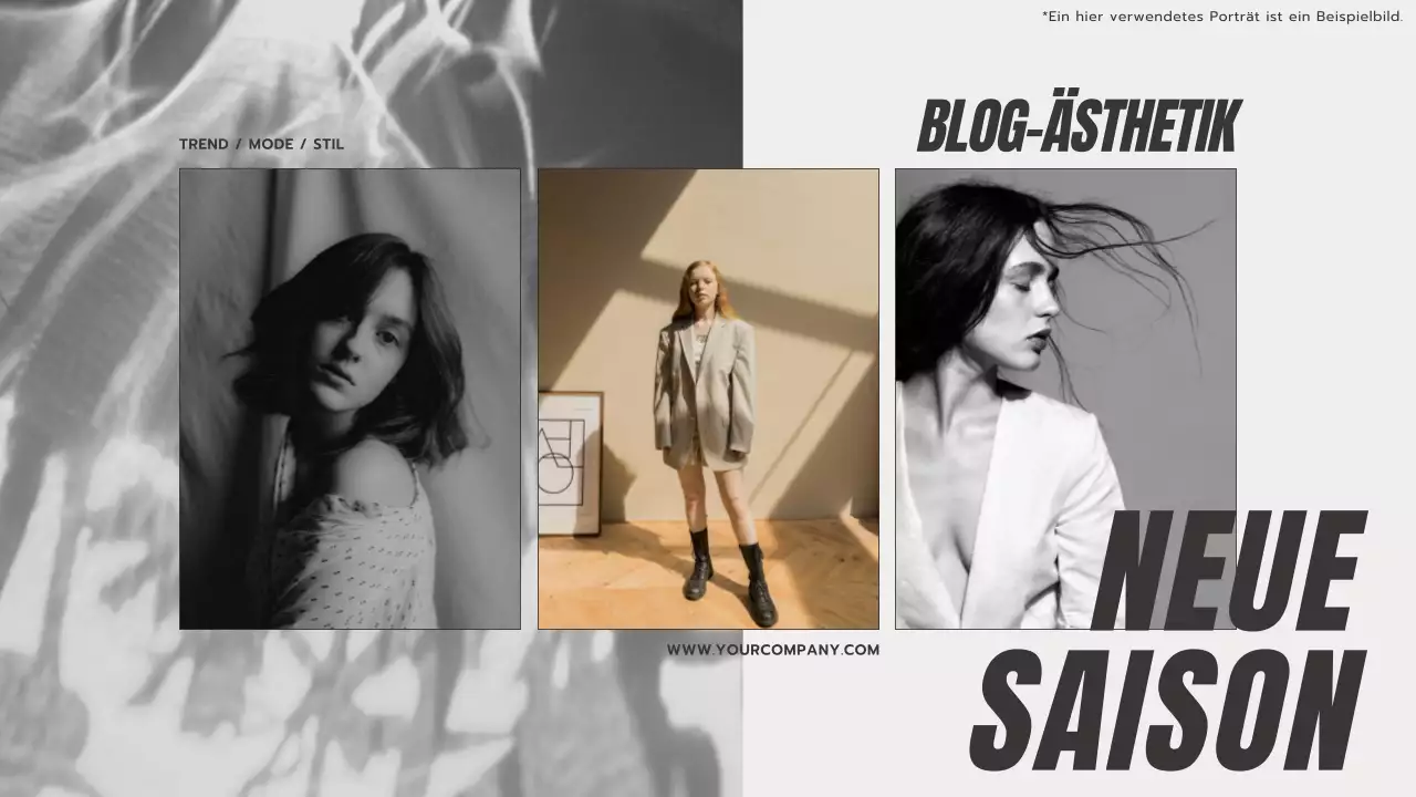 Beige und Grau Trend Lifestyle Ästhetik Blog Promotion