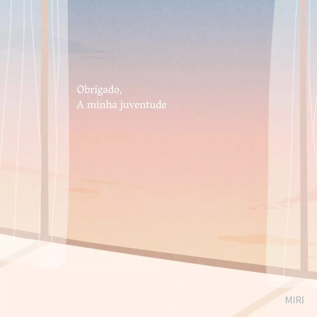 Um simples sentimento em laranja