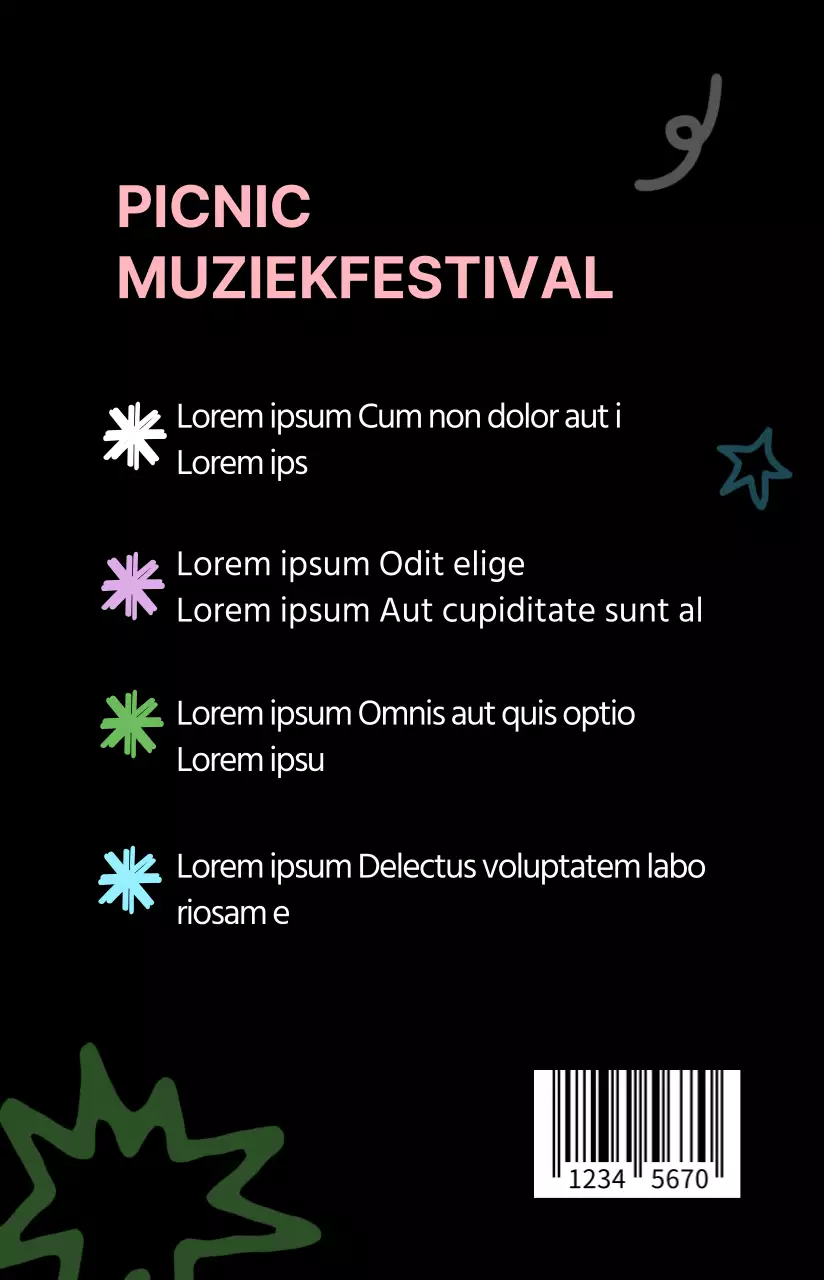 Veelkleurig Festival Feest Illustratie Concept Personeel