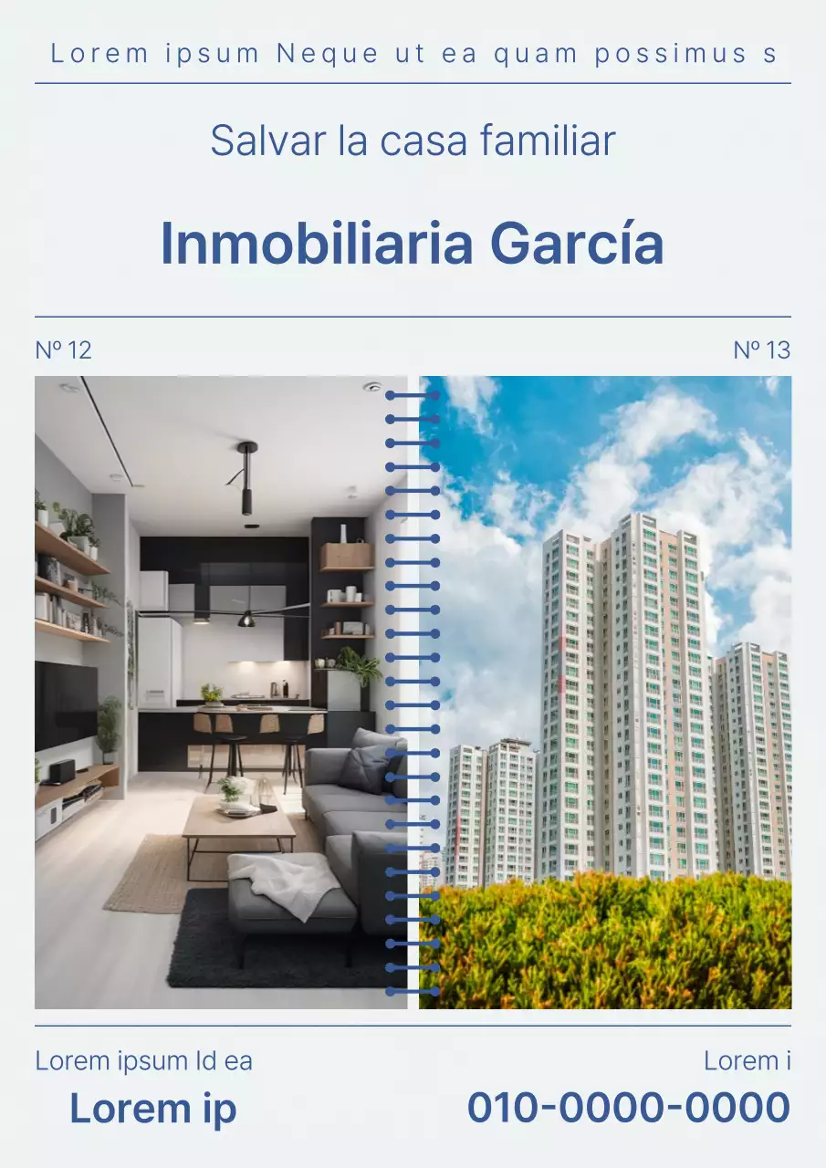 Un simple anuncio de venta en azul claro