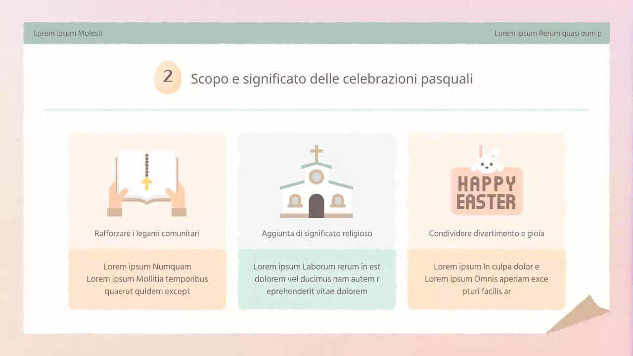 Un semplice planner per festeggiare la Pasqua in rosa e giallo
