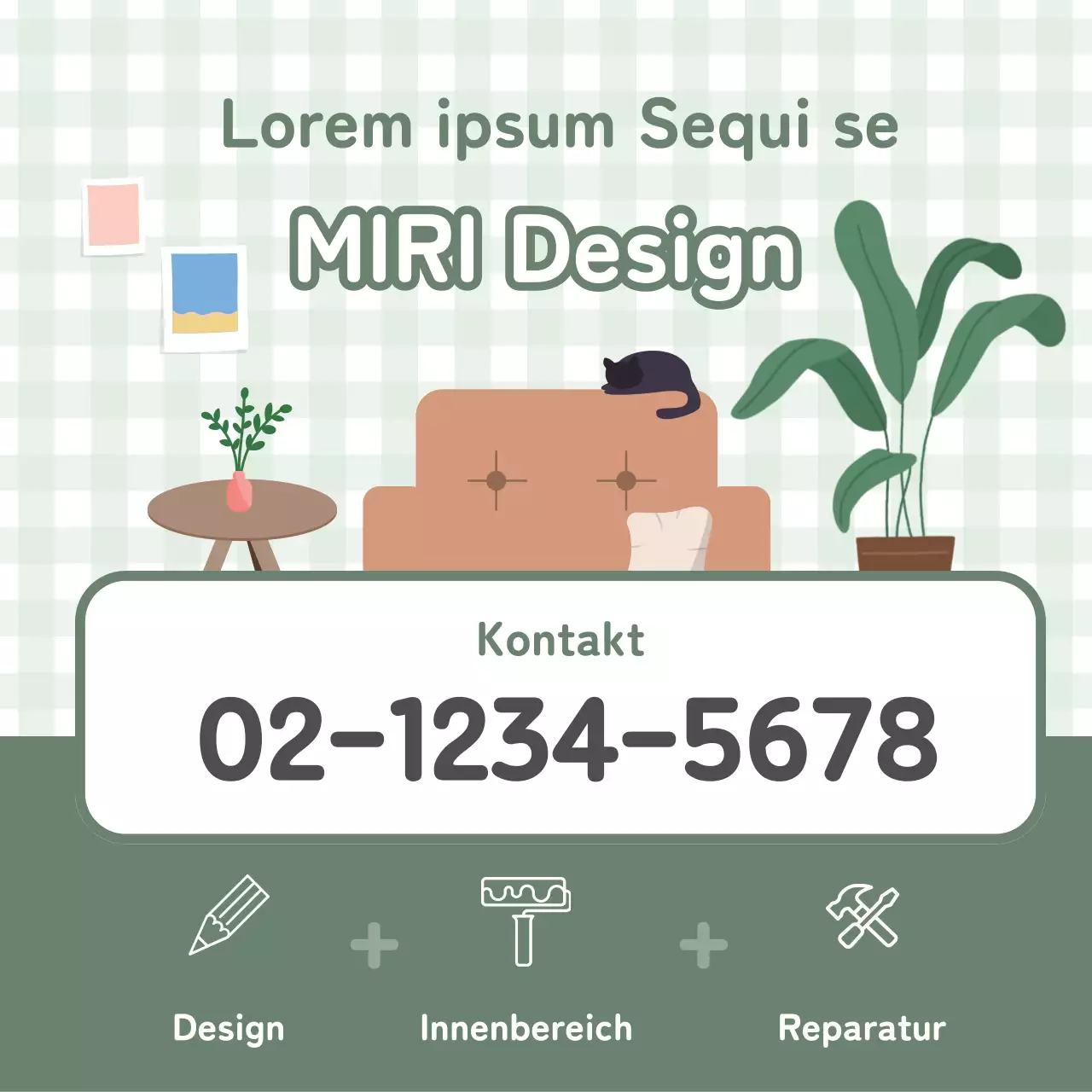 Förderung von Kakis gemütlichem Innenausstatter