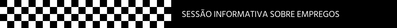 Justo com a inscrição num padrão axadrezado