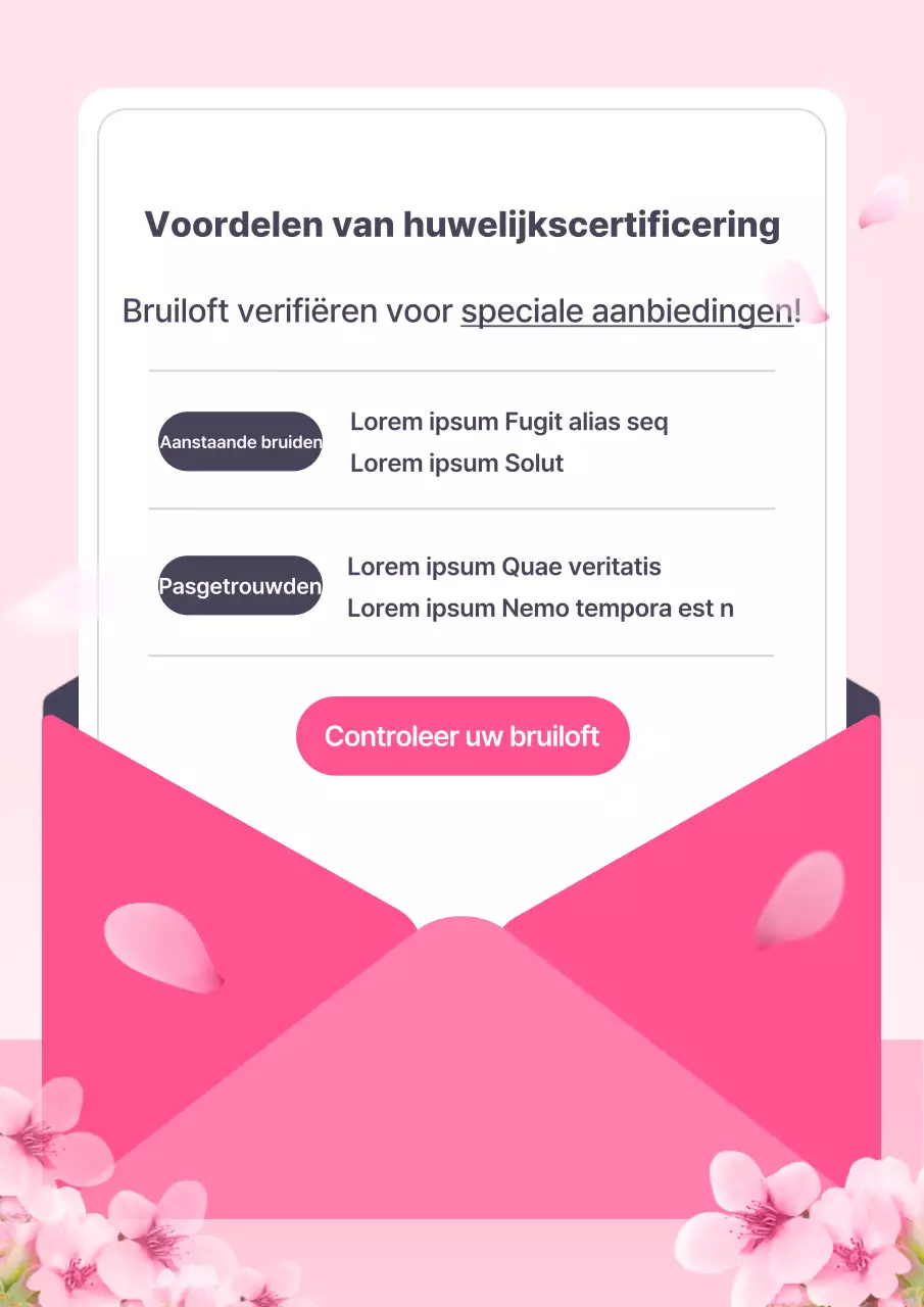 Promoot een eenvoudige roze voorjaarsuitverkoop