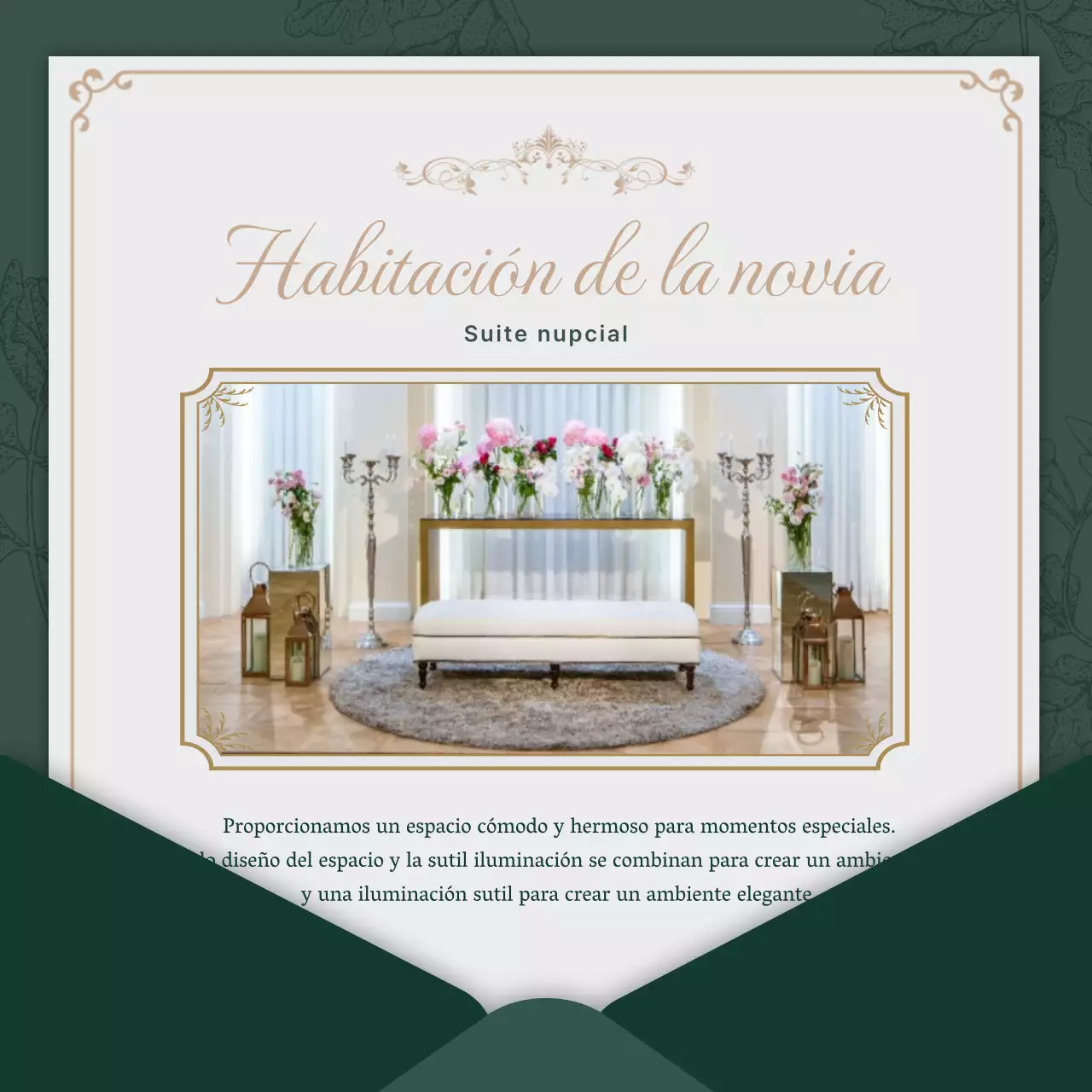 Promover proveedores de bodas ecológicos y de lujo