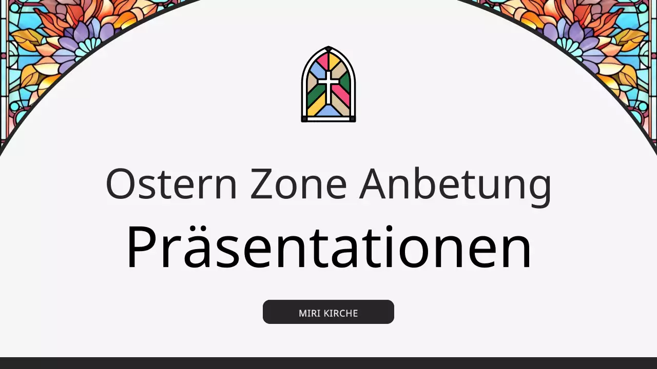 Ein Leitfaden für einen stilvollen Ostergottesdienst in Schwarz und Regenbogenfarben