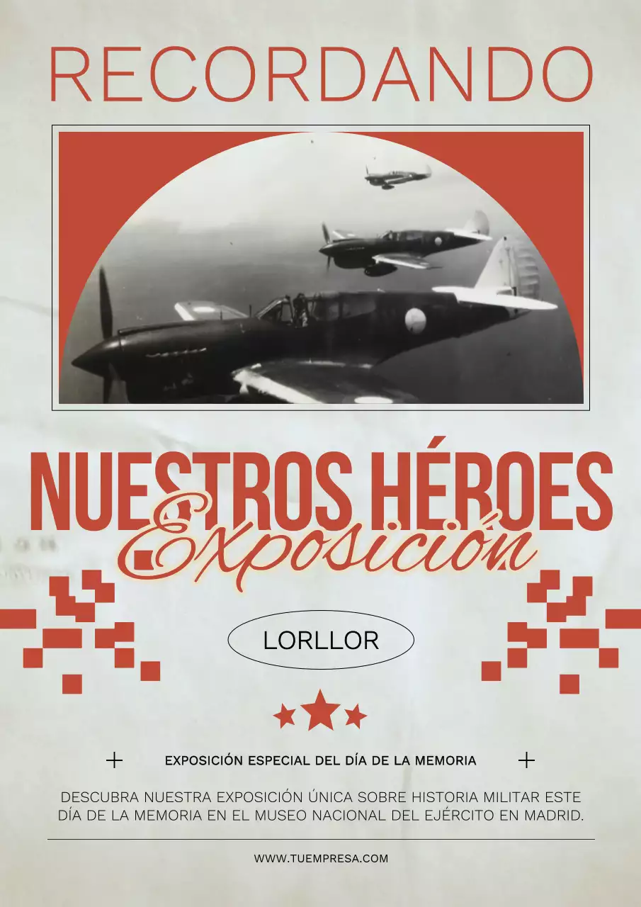 Folleto de la exposición Ivory Vintage Memorial Day