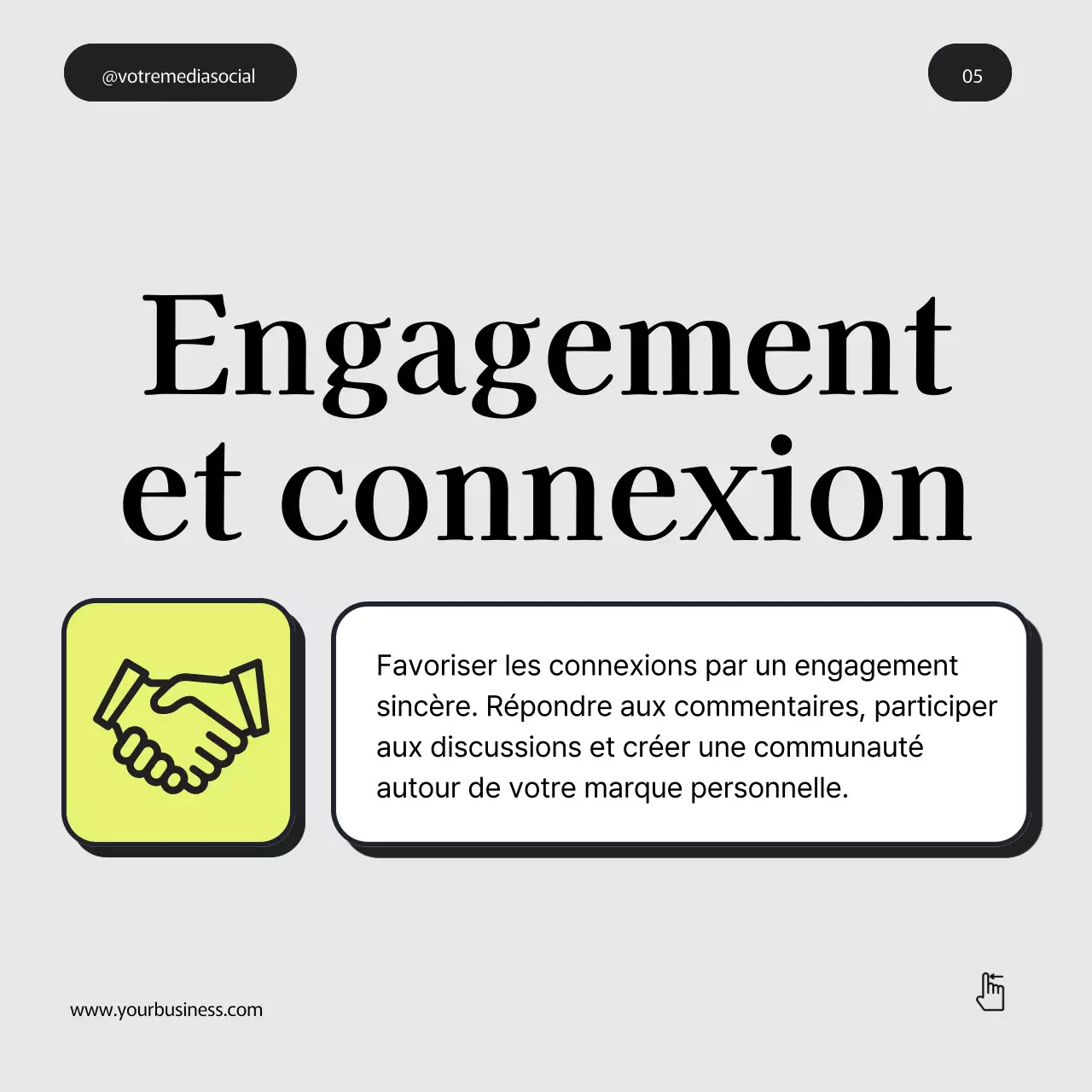 Gris Violet Vert Gras Minimal Personal Branding Tips Instagram Carousel Post