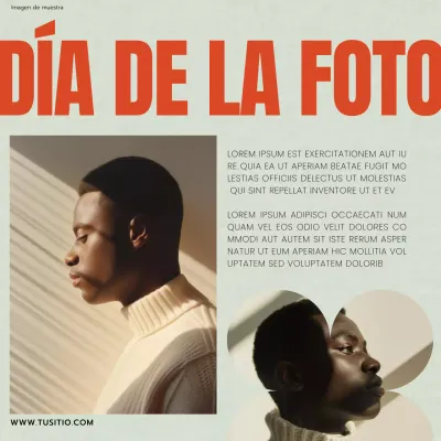 Rojo Verde y Negro Tendencia Lujo Moderno Photostudio Promoción