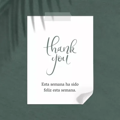 Un sencillo anuncio verde y blanco para un café