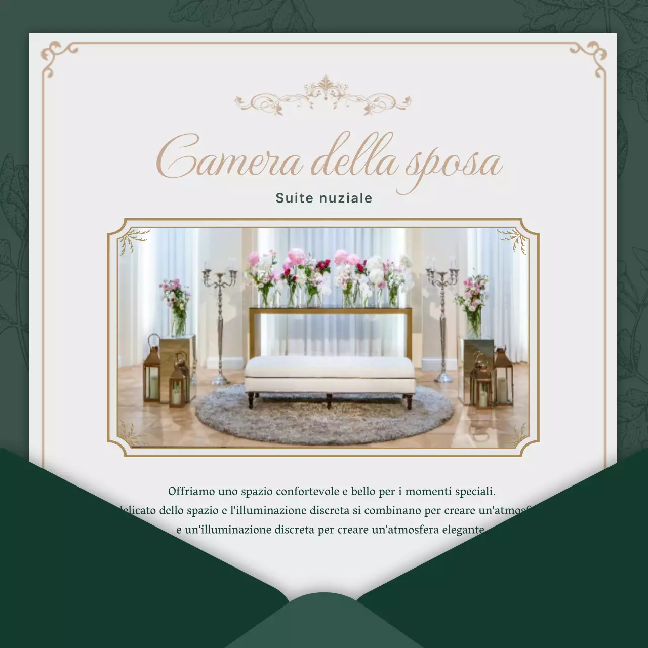 Promuovere fornitori di nozze ecologici e di alto livello