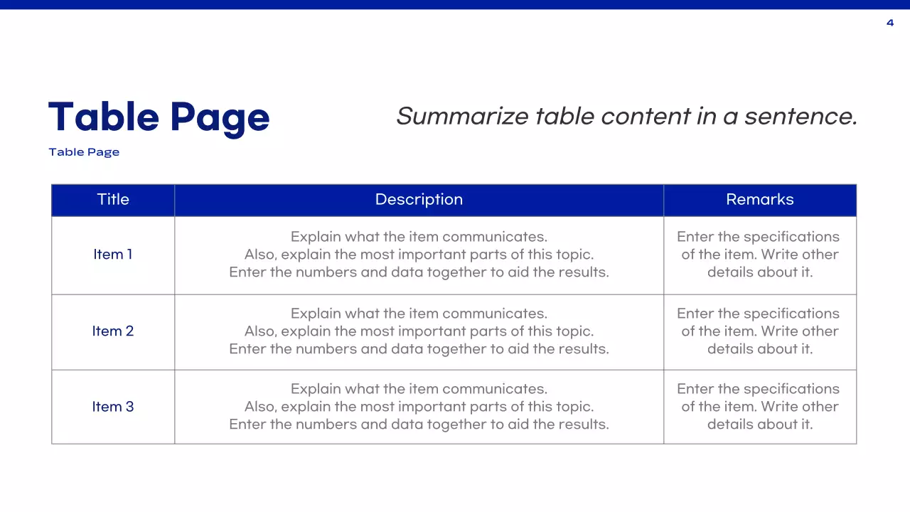 Blue Simple Institutional Report Document Presentation